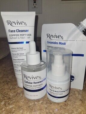 Revive Rx Copper Peptides 4 Piece Skincare Set